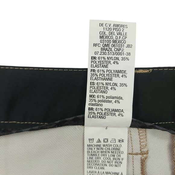 Quiksilver Shorts Mens 38 Beige Amphibian Hybrid Lightweight Beach Outdoor - Picture 10 of 12